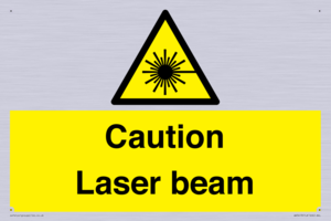 Caution Laser beam